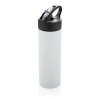 Športová flaša so slamkou (500 ml) , white Farba: white