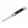 Vega Magnum 01MB278 Sicilian Needle Dark Wood automatický nôž 8,2 cm, Satin, drevo Pakka