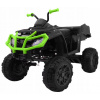 Joko Veľká Elektrická štvorkolka 4x4 XL ATV diaľkové ovládanie kožené sedadlo penové kolesá rádio USB čierna