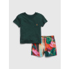 GAP Baby set tričko a kraťasy Brannan Bear Zelená 12-18M