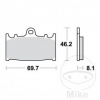 TRW Brzdové doštičky Sinter SV TRW Alternative: 7328677 pre Kawasaki Vulcan 2000 2004-2010 pre Kawasaki Vulcan 2000 2004-2010