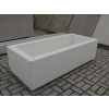 ENPRAG Betónové obdĺžnikové kvetináče (4 modely) BOX5001000500