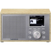 Lenco DAR-017WH - Kompaktes und stilvolles DAB+/FM-Radio mit Bluetooth DAR-017 wood stolný rádio; DAR-017 wood