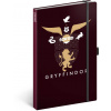 NOTIQUE Notes Harry Potter – Gryffindor, linajkovaný, 13 x 21 cm