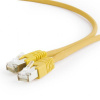 Gembird patch kábel S/FTP Cat. 6A LSZH, 1.5 m, žltý PP6A-LSZHCU-Y-1.5M