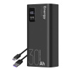 Powerbank OBAL:ME EnergyPulse 30000mAh 22,5W čierna