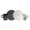 Villeroy & Boch Sada espresso šálok s podšálkami Manufacture Rock Mickey Mouse 4 ks
