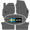 Volvo XC70 2007-2016 Gumové rohože do auta + EMBLEMAT