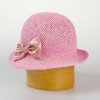 Karpet Papierový klobúk zdobený saténovou mašľou - ružová 57