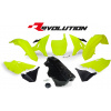 sada plastov Yamaha - REVOLUTION KIT pre YZ 125/250 02-20, RTECH (neon žltá...
