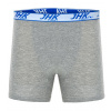 Jhk Pánske dlhé boxerky - 3 páry JHK901 Grey Melange M