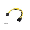 AKASA - 12V ATX 8-Pin na PCIe 6+2 pin adaptér AK-CBPW23-20