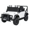 mamido Detské elektrické autíčko Land Rover Defender 110 SVX Concept biele