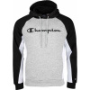 Champion HOODED SWEATSHIRT sivá,čierna,biela Pánska mikina L