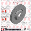 Brzdový kotúč ZIMMERMANN 100.3386.70