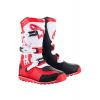 Topánky TECH TRIAL, ALPINESTARS (biela/červená fluo/čierna) 2023 38