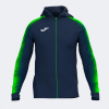 ELITE XI ZIP-UP HOODIE NAVY FLUOR GREEN XS