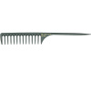 Hrebeň Utsumi BW Carbon #296 25cm - profesionálny hrebeň najvyššej kvality so špízou z uhlíkových vlákien, široký rozstup zubov - Farba: Čierna