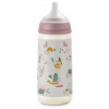 SUAVINEX | Kojenecká láhev 360 ml L Walk - růžová