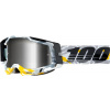 Okuliare 100 PERCENT Racecraft 2 Korb strieborné zrkadlové sklíčko