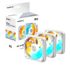 GIGABYTE EZ CHAIN RVS FAN 120 ICE GP-GBT EZRVSFAN1203 ICE