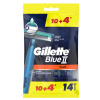 Gillette Blue 2 Plus strojček na holenie 14 ks – spoľahlivé každodenné oholenie