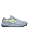 Asics Unisex Kids' Gel Resolution X Gs Clay Tennis Shoes Grey Blue/Pi 3 (36)