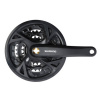 Stred ACERA M371 175mm 44 32 22z 9k čierny s krytom na štvorhran Shimano EFCM371E422CL