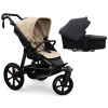 TFK ProA 2v1 Sand Combi carrycot + Seat unit Hlboká vanička Premium Black