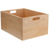 Zeller Skladovací box L 40 x 30 x 21 cm buk