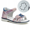 Wojtyłko detské sandále z ekologickej kože, ružové veľkosť 24