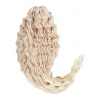 Ariel brčky kučeravé Crochet Braids blond-svetlá blond: 55cm 300g