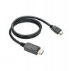 Kábel C-TECH DisplayPort/HDMI, 1m, čierny (CB-DP-HDMI-10)