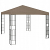 Altánok, 3 x 3 m, farba taupe