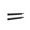 kielle Idolio - Úchytka na nábytok, 47 cm, 2 ks, matná čierna 50524004