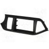 Rámček pre autorádio 2 DIN Kia čierna