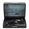 Minichamps Mercedes gp F1 W12 Team Amg Petronas N 44 - Sám na štartovom rošte - 2. preteky Maďarska (s dažďovým efektom) 2021 Lewis Hamilton 1:43 Čierna zelená
