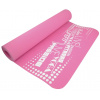 LIFEFIT YOGA MAT TPE, 183x61x0,4cm, ružová