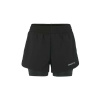 Dámske šortky CRAFT ADV Essence 2v1 2 black M