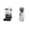 Gaggia New Classic EVO, white + La Pavoni Cilindro