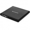 Externá DVD napaľovačka Verbatim CD/DVD Slimline USB 2.0 + Nero (98938) čierna