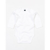 Babybugz Detské body s dlhým rukávom BZ30 White 12-18 Monate