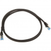 InLine 76814S sieťový kábel Čierna 1,5 m Cat6a S/FTP (S-STP) (76814S)