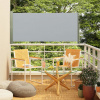 vidaXL Zaťahovacia bočná markíza na terasu 160x300 cm sivá - Sivá - 100874-200977