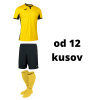 Futbalová sada Joma Toletum II pre mužstvo, od 12 kusov, žltá / ?ierna počet ks v sade: 25 hráčskych setov