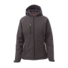 PAYPER GALE PAD LADY S00579-P114 / Softshellová zimná bunda s kapucňou - anthracite/black M