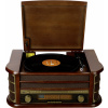 Denver MCR-50 USB gramofon dřevo