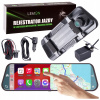 AUTOKAMERA 4K 10 PALCOV V ZRKADLE S CÚVACOU KAMEROU ANDROID AUTO WIFI