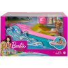 Bábika Barbie na motorovom člne GRG30