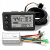 LCD DISPLEJ PRE ELEKTROBICYKEL 36V/48V 250W/350W RIADIACA JEDNOTKA